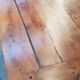 Table de ferme en merisier