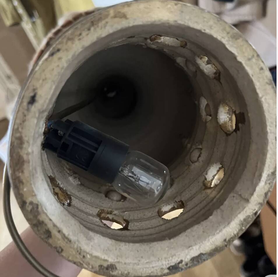 Georges Pelletier Ceramic Lamp