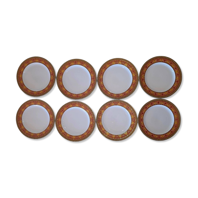Suite de 8 assiettes ''Medusa Red'' – Rosenthal meets Versace​
