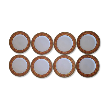 Suite de 8 assiettes "Medusa Red" – Rosenthal meets Versace​