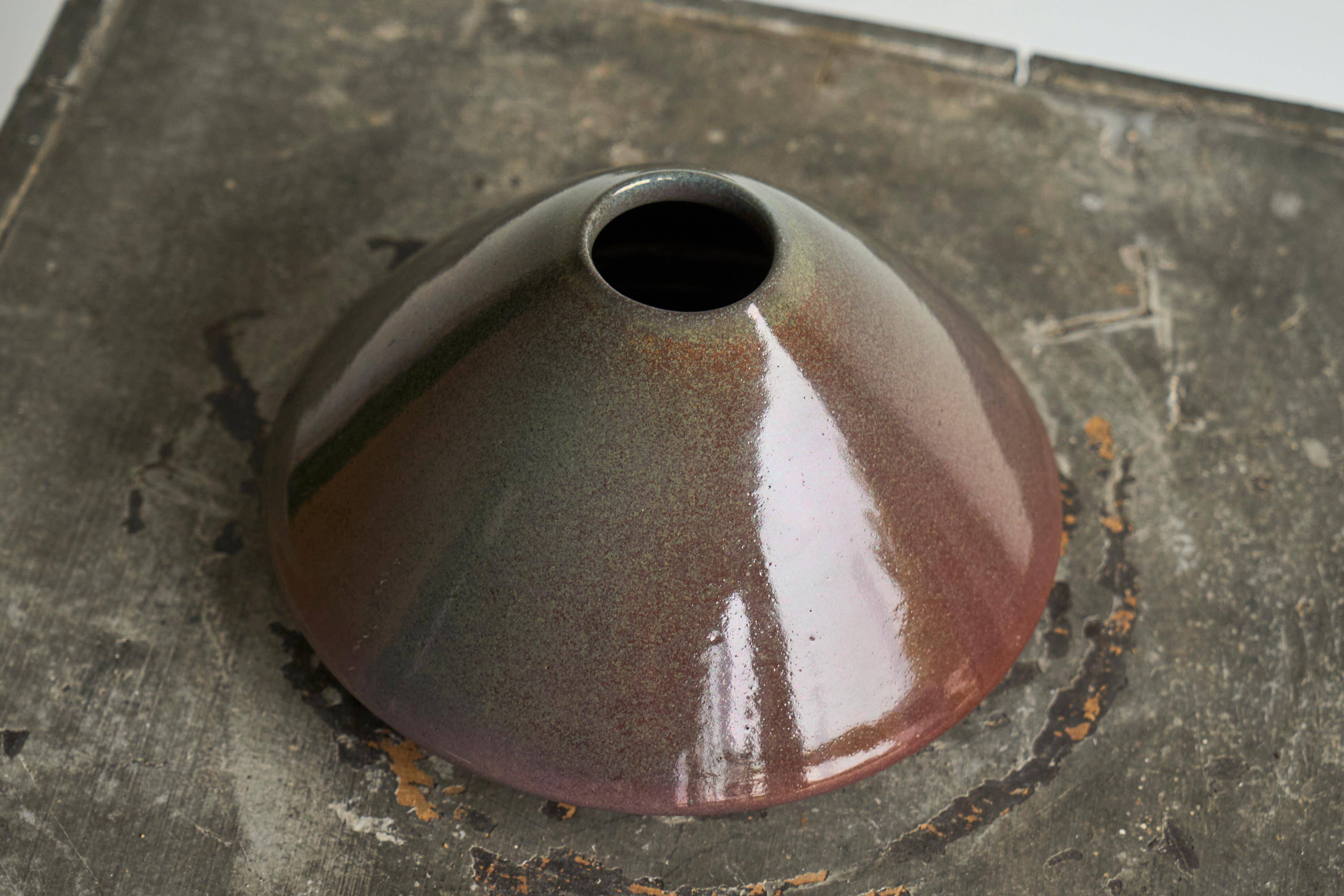 Postmodern ceramic studio object by Joke Stroes for Mobach, 1980s.