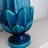 Artichoke Blue Turquoise Charolles pottery