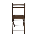 Vintage wood folding chair