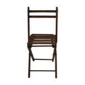 Chaise pliante bois vintage