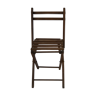 Vintage wood folding chair