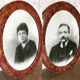 Lot of 2 19th century photo portraits