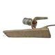 Postmodern brutalist wall lamp, Poland, 1970s