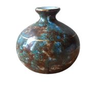 Vase soliflore en porcelaine de Limoges émaillée