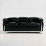 LC2 sofa by Le Corbusier, Pierre Jeanneret and Charlotte Perriand for Cassina