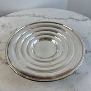 Art Deco silver-plated bowl