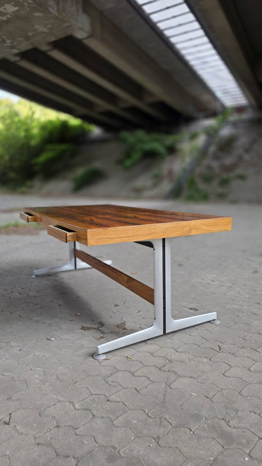 Executive desk in rosewood – Fabricius & Kastholm – Denmark – 1960