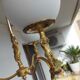 60'S vintage brass chandelier, Cherubin