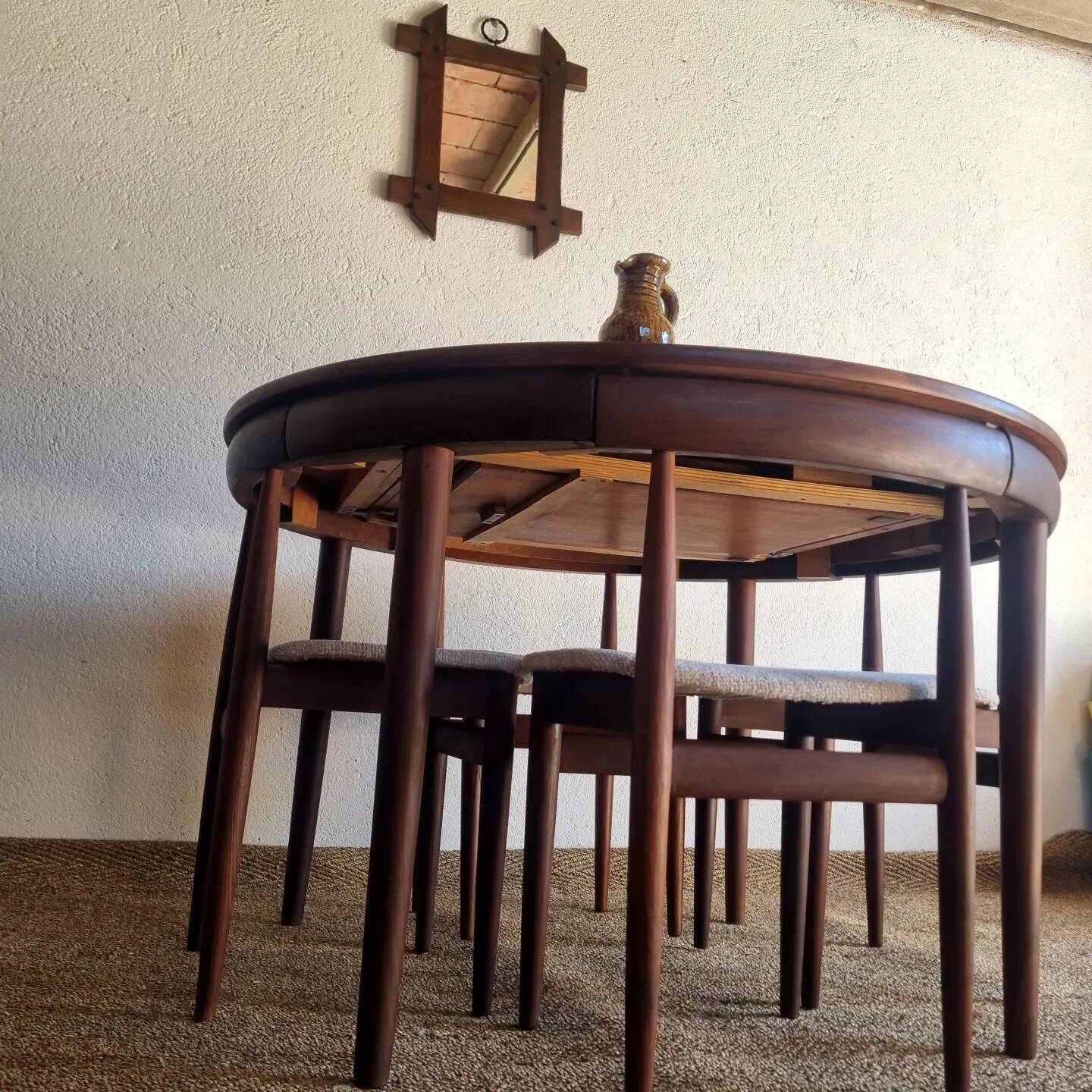 Hans Olsen dining set for Rojle Frem