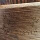 Victorian pitch pine railway bench – Halstead’s Makers, Todmorden