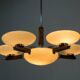 Large Art Deco Chandelier, Germany, 1930s, Restored