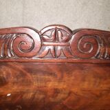 Empire style mahogany armchair