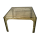 Table basse plexiglas fumé