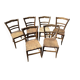 Chaises bistrot cloutées à motifs