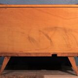 Chest of drawers rattan 3 drawer 1960 s