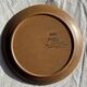 Lot de 4 assiettes à dessert brunes Sarreguemines Modèle Savoie D19.5