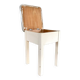 Vintage wooden trunk stool