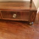 19th century psychic table mirror