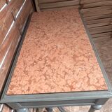 Table style Louis XVI period 1900 patinated and bronze