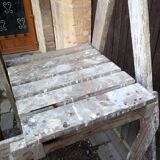 Wooden stepladder