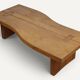 Regain coffee table in solid elm - 1970s