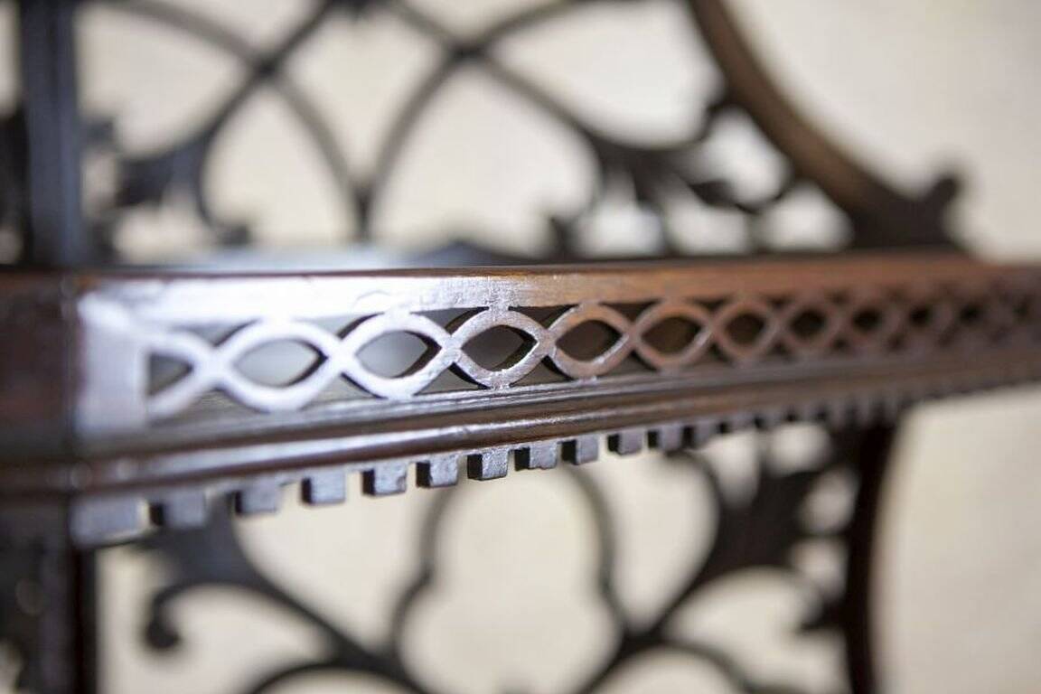 Mahogany Corner Cabinet, 1890s