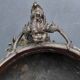 Dragon basin - large planter - in bronze, Meiji period