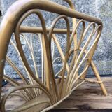 Rattan magazine holders