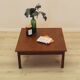 Table basse danoise en teck, années 1970