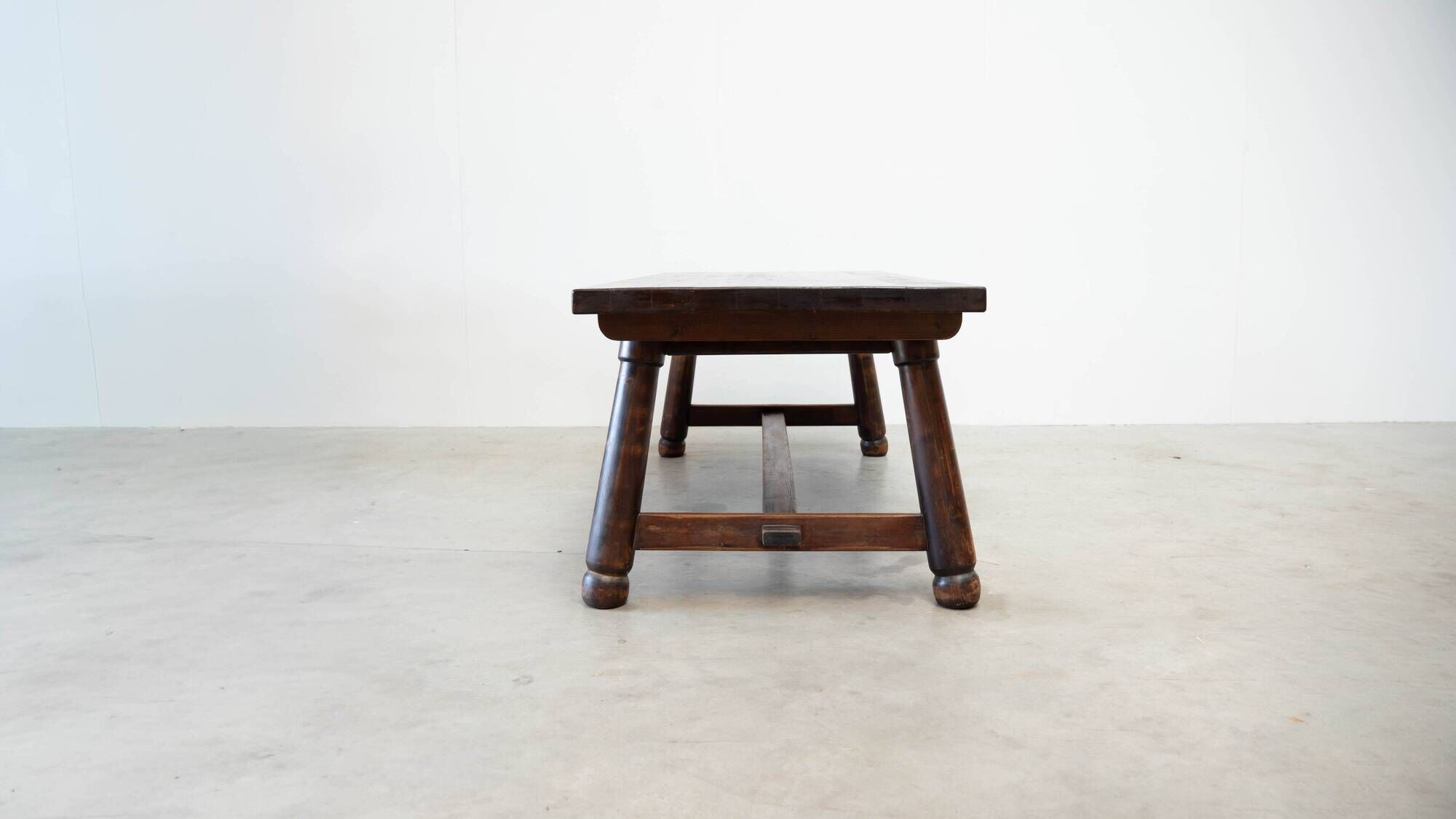 French brutalist dining table inspired by Georges Robert