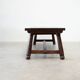 French brutalist dining table inspired by Georges Robert