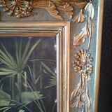 old shabby painting