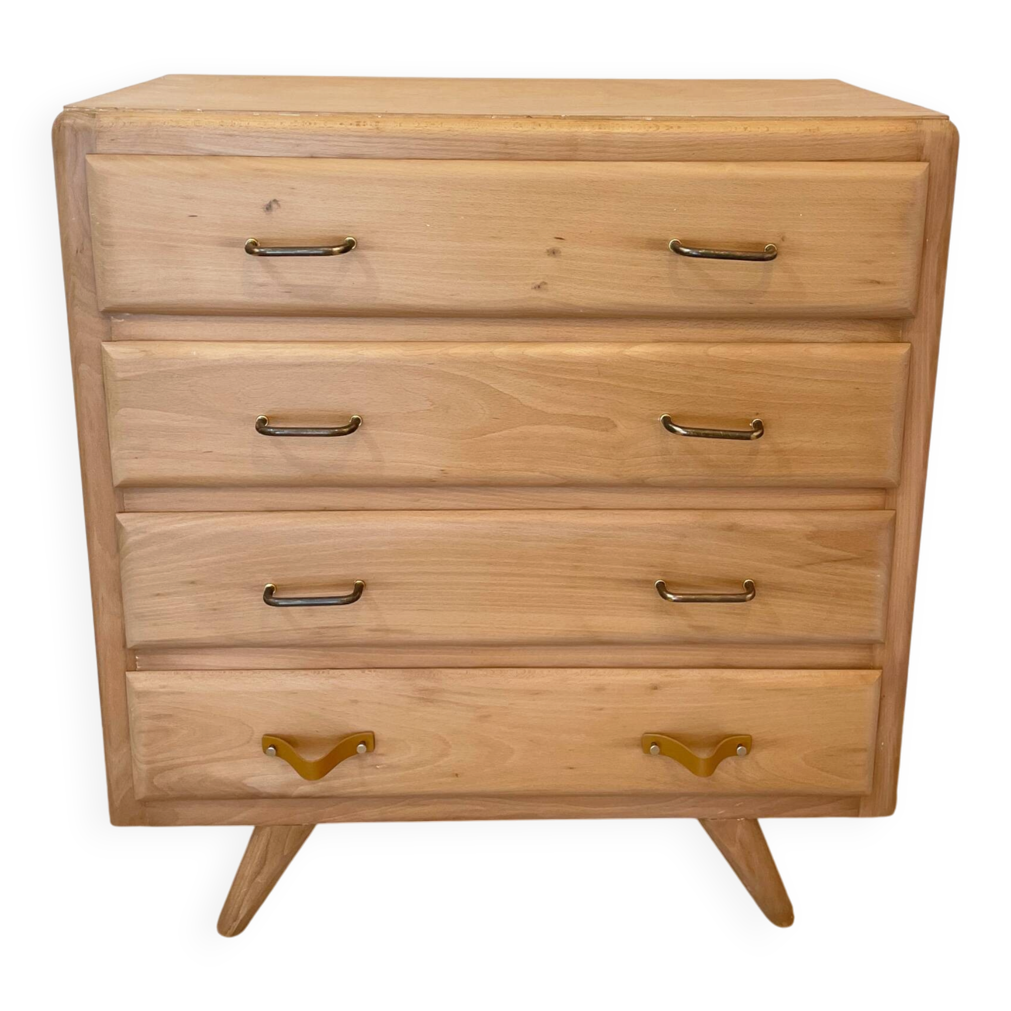 Vintage chest of drawers, tapered legs