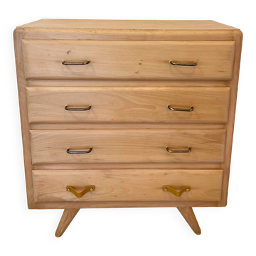 Vintage chest of drawers, tapered legs