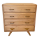 Vintage chest of drawers, tapered legs
