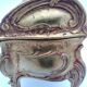 Metal jewelry box. Art Nouveau.