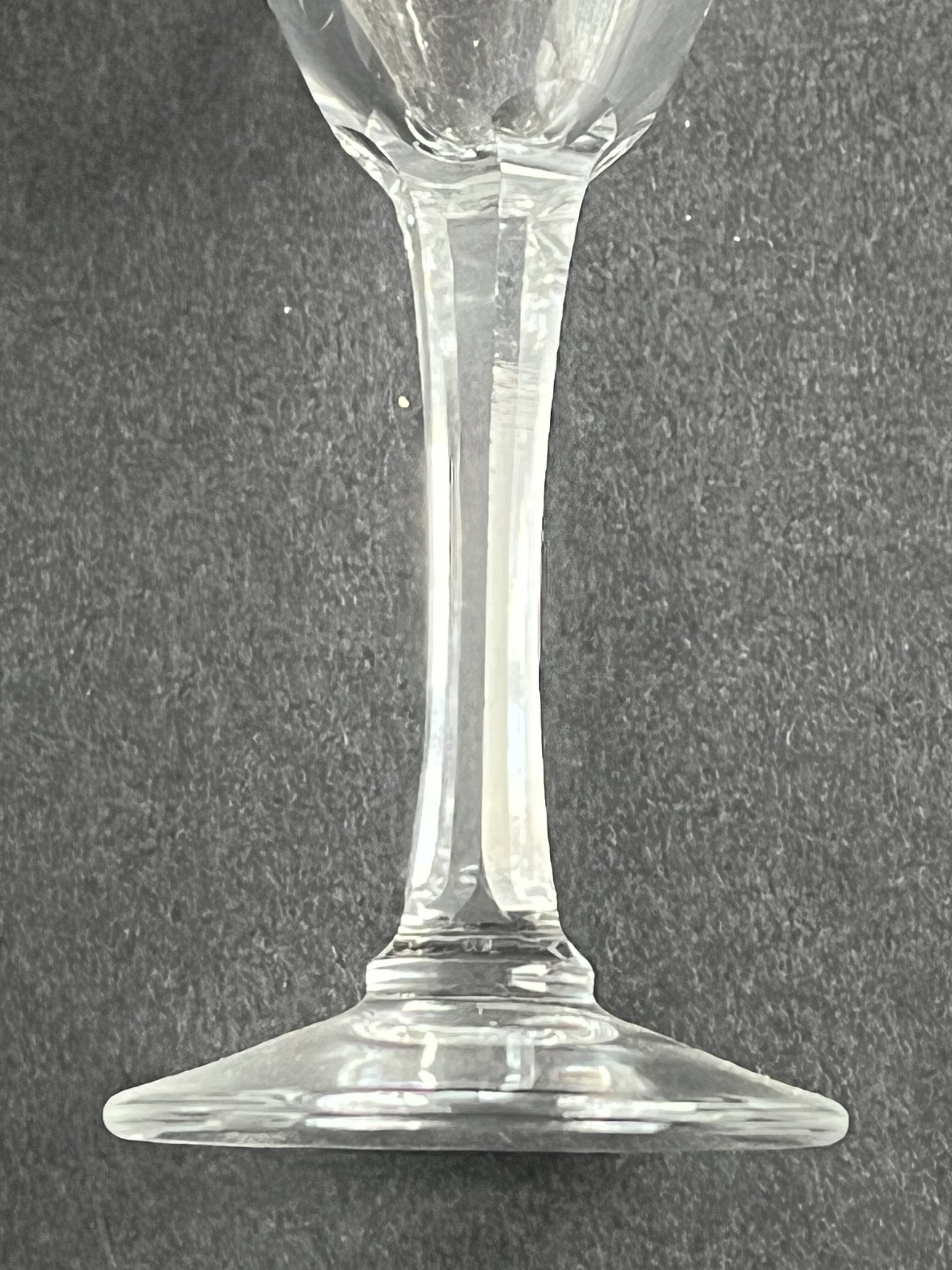 12 cut crystal shot glasses