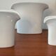 Trio of vintage ceramic vases 70s