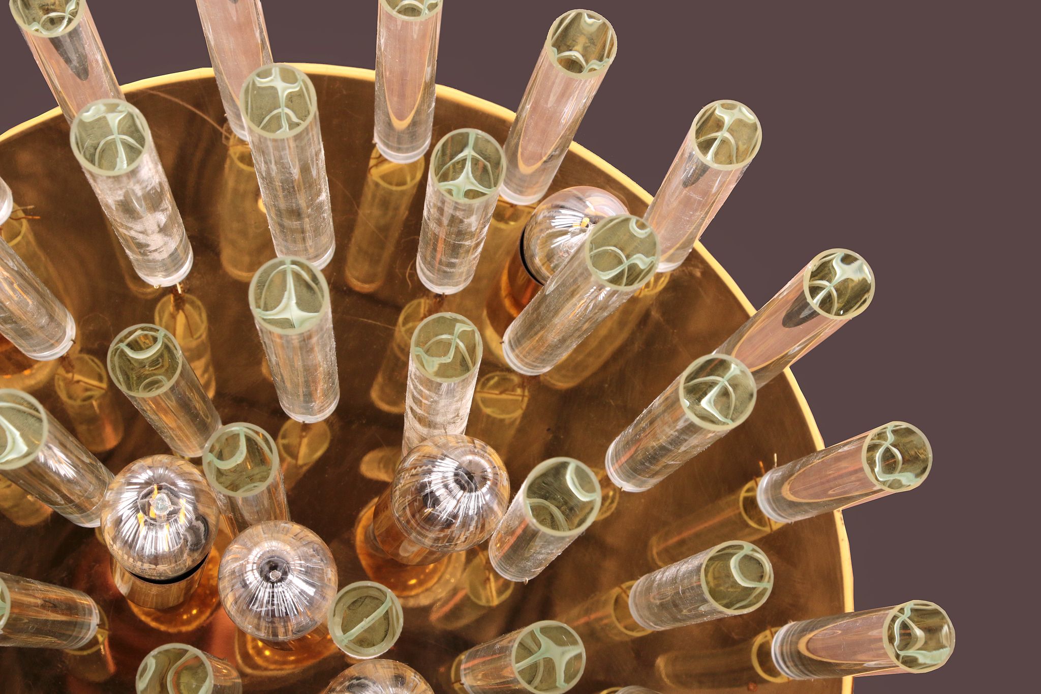 Crystal chandelier or ceiling lamp 1960, Germany
