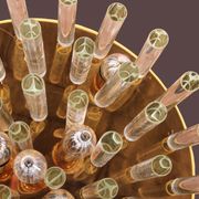 Crystal chandelier or ceiling lamp 1960, Germany