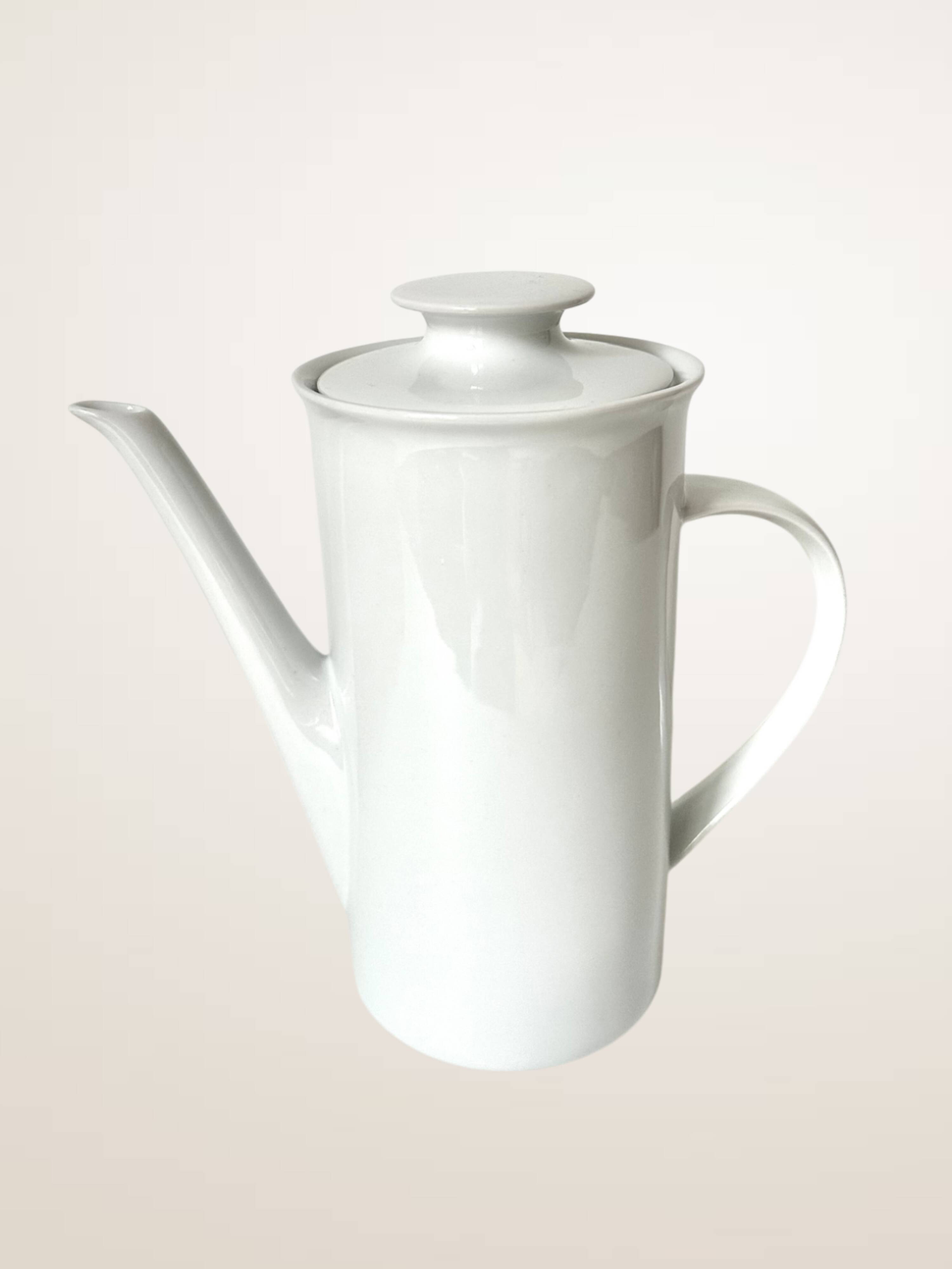 White porcelain coffee pot Rosenthal