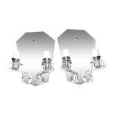 Pair of wall lamps 1950-1960