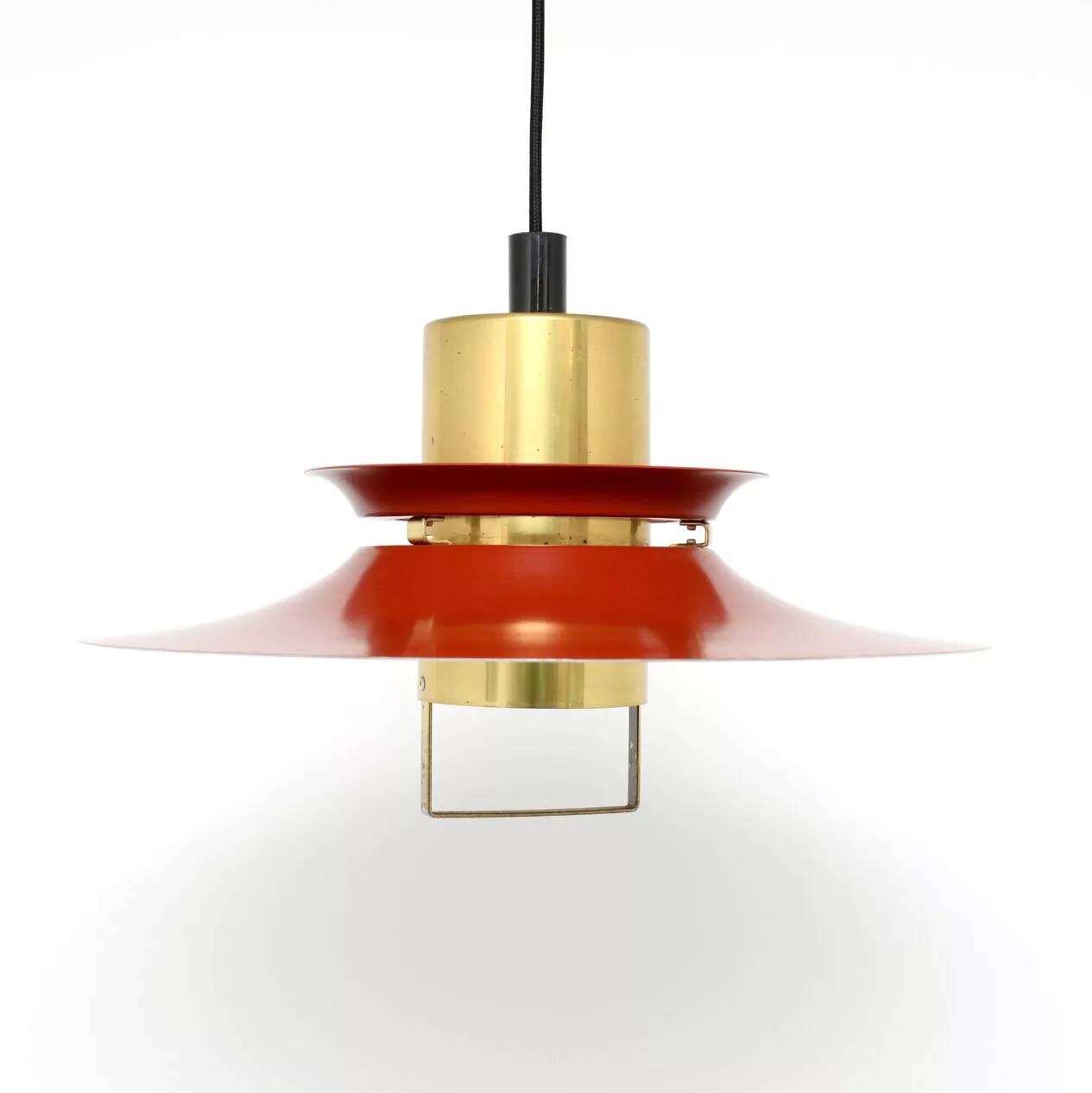 Burgundy Vitrika lamp, Denmark 1960s