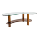 Table basse de forme libre, design français, 1960