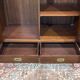 Marine style wardrobe in mahogany from the 1950s