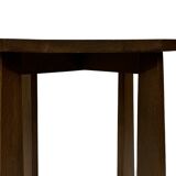 Art Deco plant table side table Oak 1950s